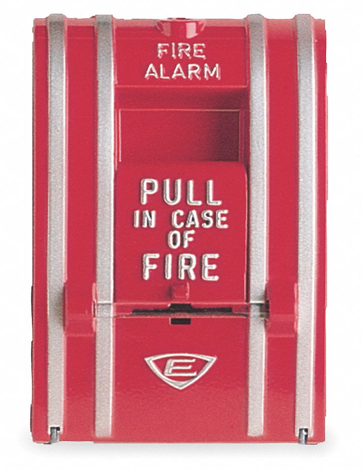 Fire Alarm Pull Stationredl 3 18 In Grainger