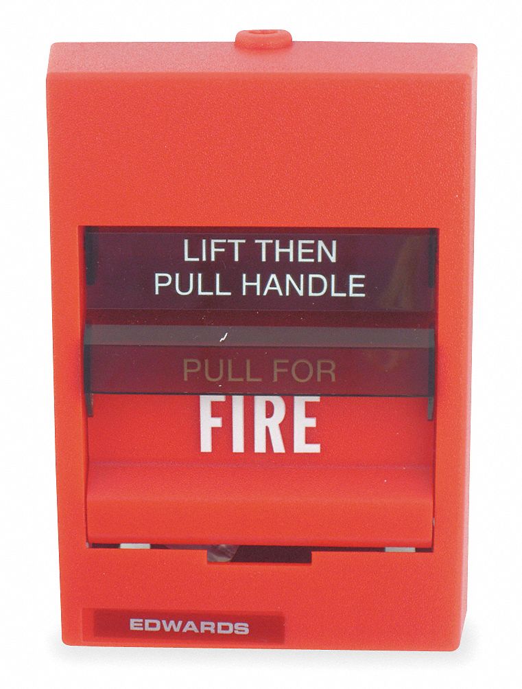 Fire Alarm Pull Stationredh 5 316 In Grainger