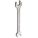 OPEN END WRENCH, ALLOY STEEL, SATIN, 7/16 IN/½ IN HEAD SIZE, 6¼ IN OVERALL L, STANDARD