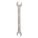 OPEN END WRENCH, ALLOY STEEL, SATIN, 1/2 IN/9/16 IN HEAD SIZE, 7 IN OVERALL L, STANDARD