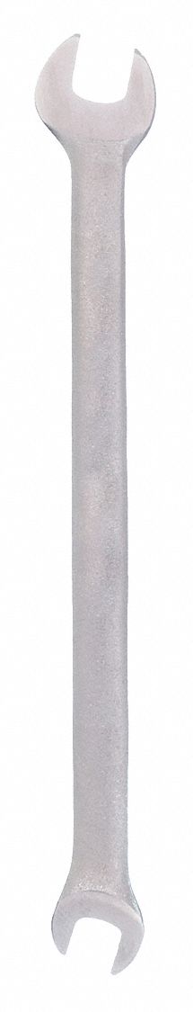 OPEN END WRENCH, ALLOY STEEL, SATIN, 6 MM/7 MM HEAD SIZE, 5 IN OVERALL L, STANDARD