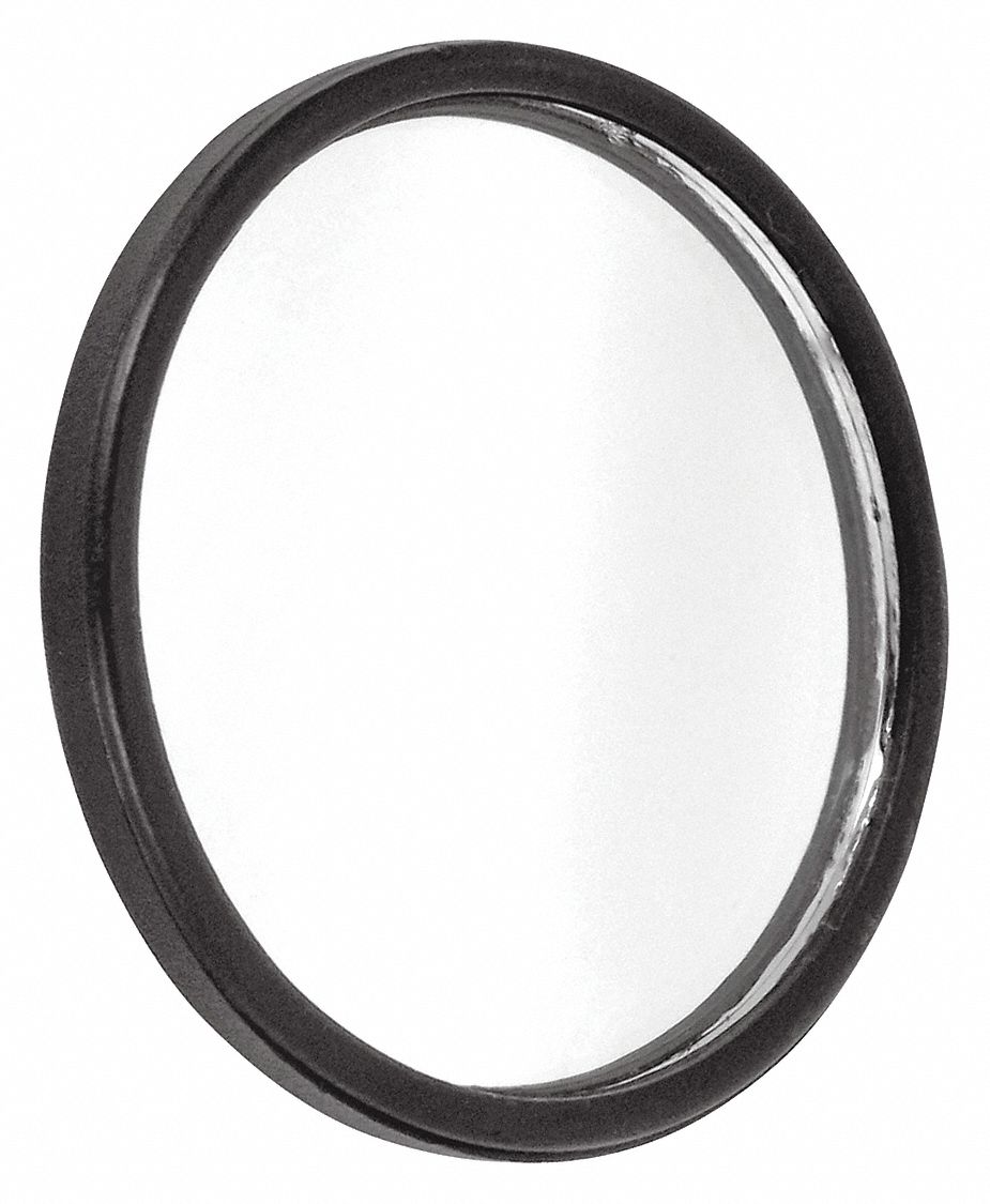 Spot Mirror: Round, Convex, For Driver/Passenger Vehicle Side