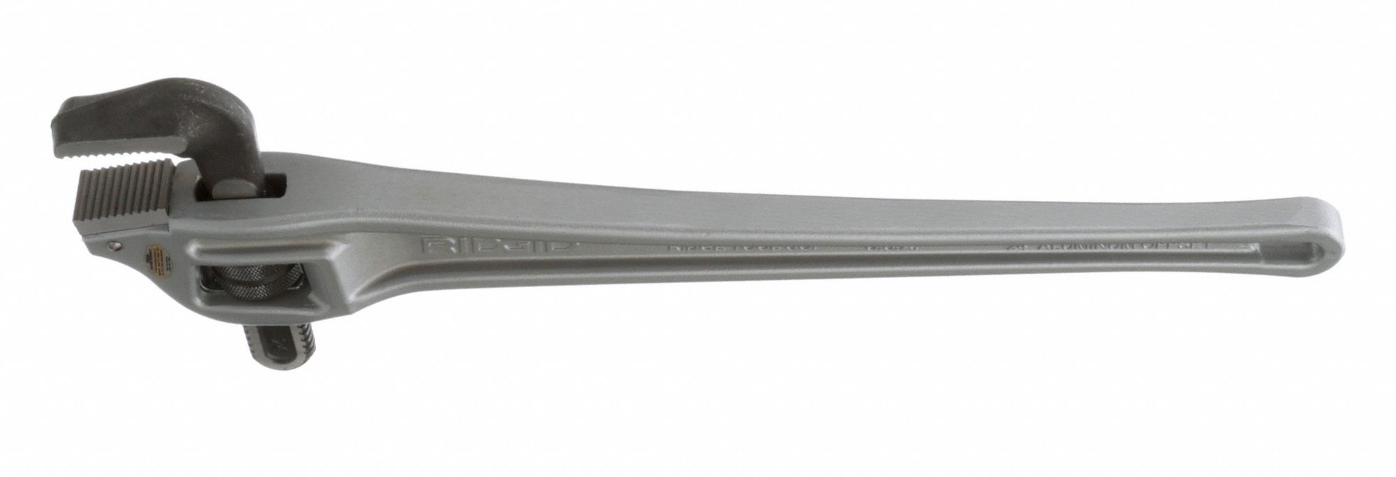 RIDGID Offset Pipe Wrench 3 in Jaw Capacity, Serrated, 24 in Overall