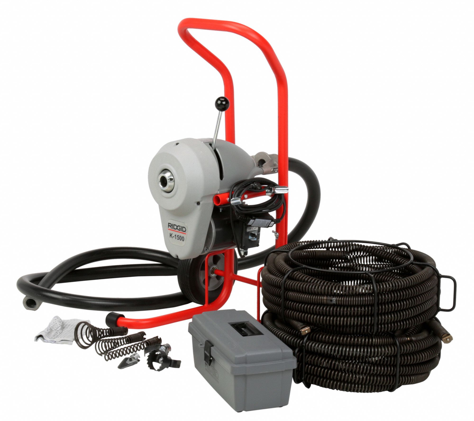 RIDGID Sectional Drain Cleaning Machine 2 in to 8 in Drain Line I.D