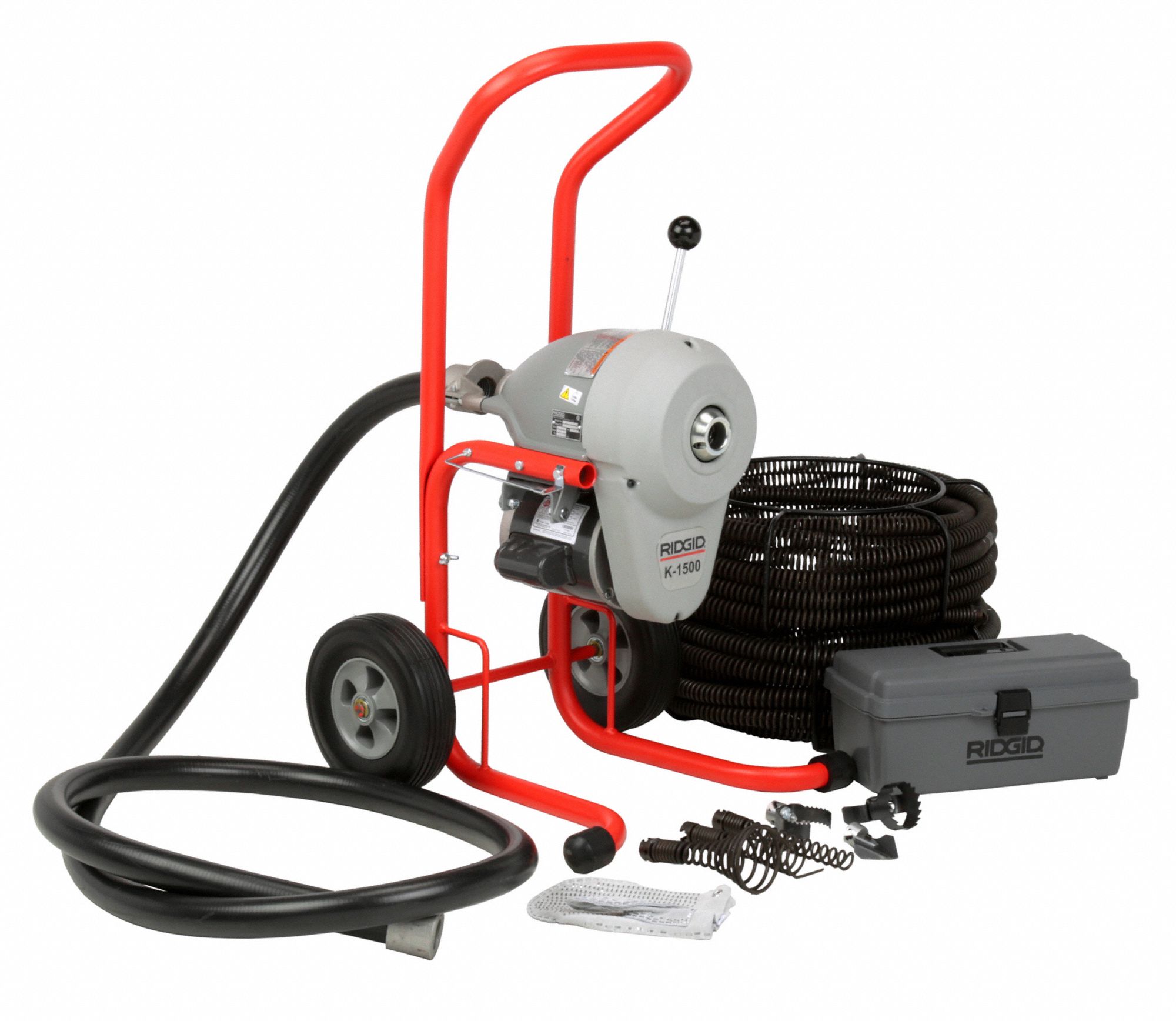 RIDGID Sectional Drain Cleaning Machine 2 in to 8 in Drain Line I.D