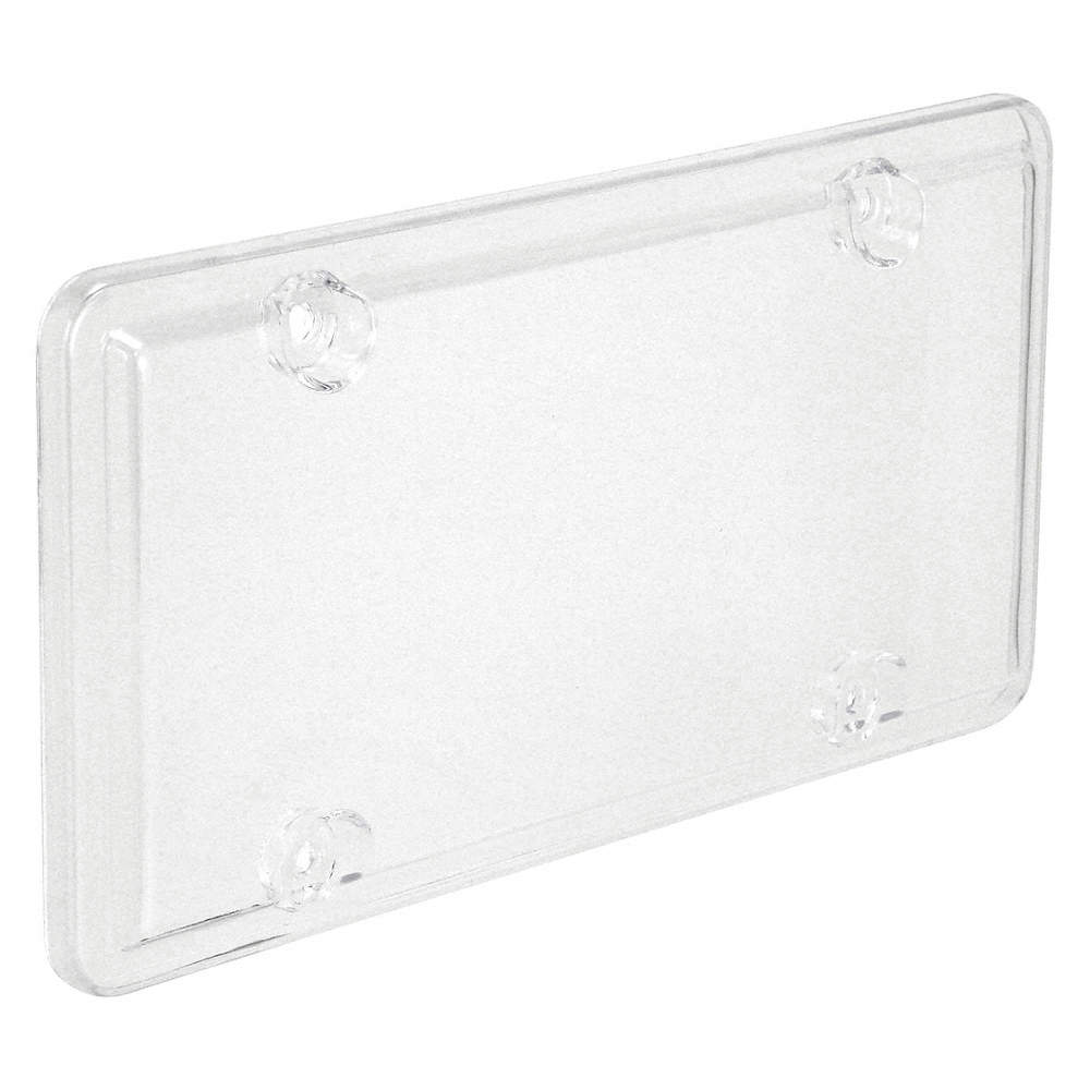 Bell License Plate Cover Clear Polymer 1eza4 00456 8 Grainger