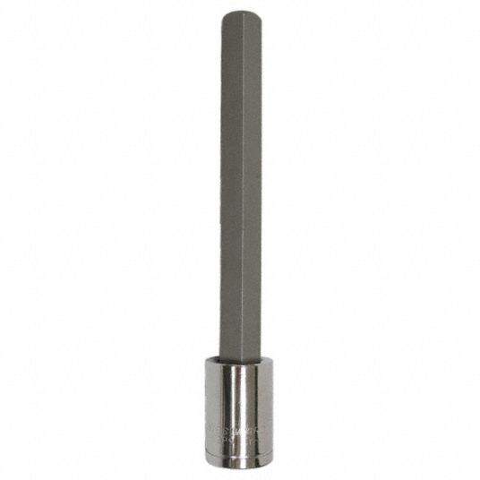 WESTWARD, 3/8 in Drive Size, Hex Tip, Socket Bit - 1EZP9|1EZP9 - Grainger