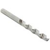 Wire-Size Bright Finish Spiral-Flute Non-Coolant-Through High-Speed Steel Jobber-Length Drill Bits with Straight Shank