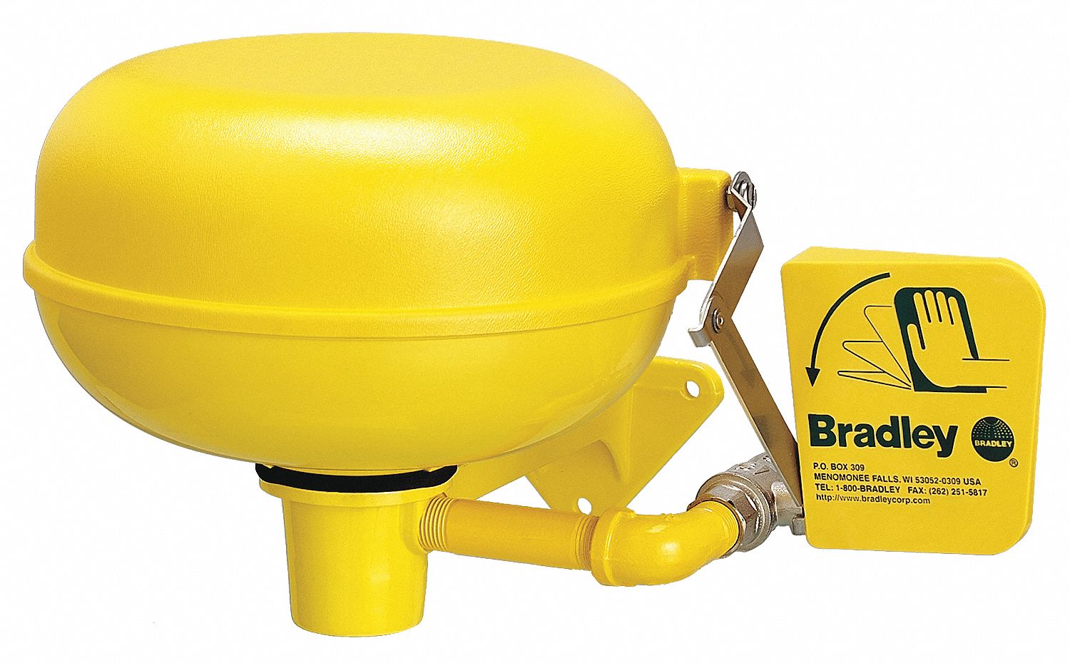 BRADLEY Retrofit Dust Cover w/Bowl 1FBJ3S451964 Grainger