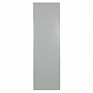 GLOBAL PARTITIONS 40-7133350-25 Panel,Steel,34" W,58" H,Gray 