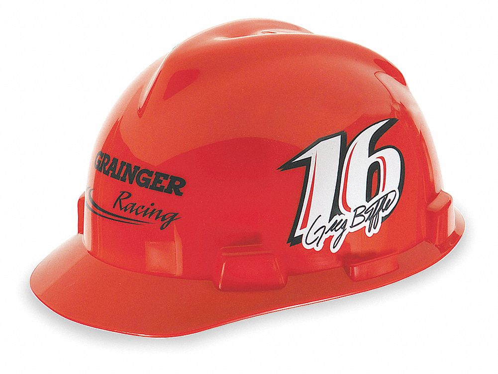 Front Brim, Hard Hat, Type 1, Class E ANSI Classification, Ratchet (4 ...