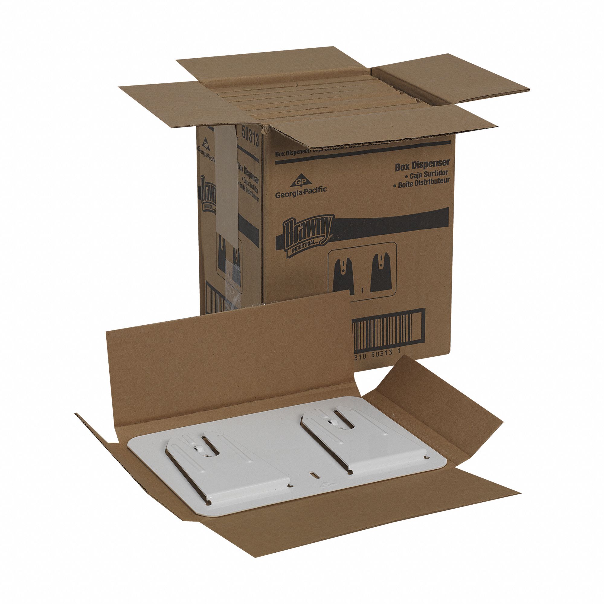 Dry Wipe Dispenser Wall, (1) Box Capacity, Metal