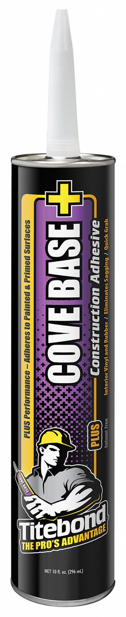 Titebond Cove Base Plus 105 Fl Oz Construction Adhesive 1fcb83401 Grainger 2386