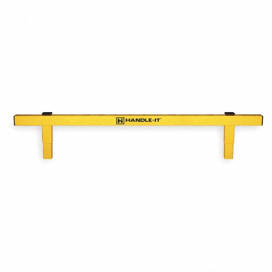 HANDLE-IT, 19 in Overall Ht, Yellow, Guard Rail - 1FCG3|BR-8 - Grainger