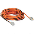 LIGHTED EXTENSION CORD, 50 FT CORD, 14 AWG WIRE SIZE, 14/3, SJTW, NEMA 5-15P