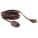 RALLONGE, CORDON 9 PI, 16 AWG, 16/2, SPT-2, NEMA 1-15P, BRUN, BLOC