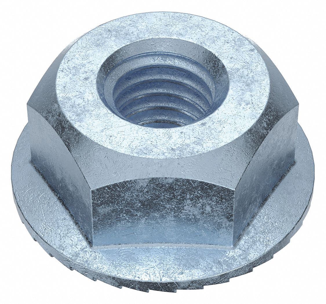 Lock Nut, PK 100 Grainger