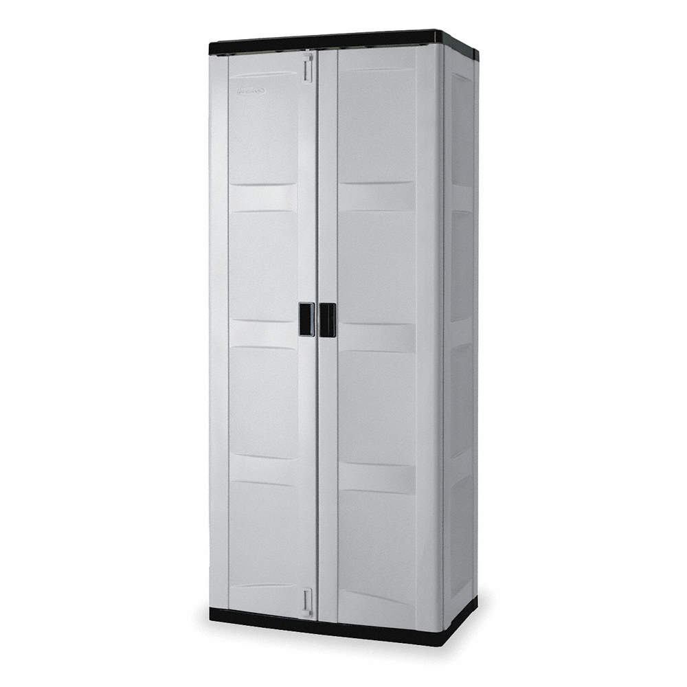 Suncast Commercial Storage Cabinet Gray 72 1 2 H X 30 W X 20 1