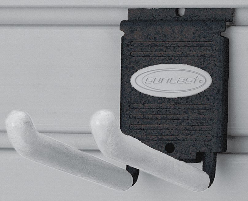 SUNCAST MH4DB Slat Wall Double Hook,PK6 44365012476 eBay