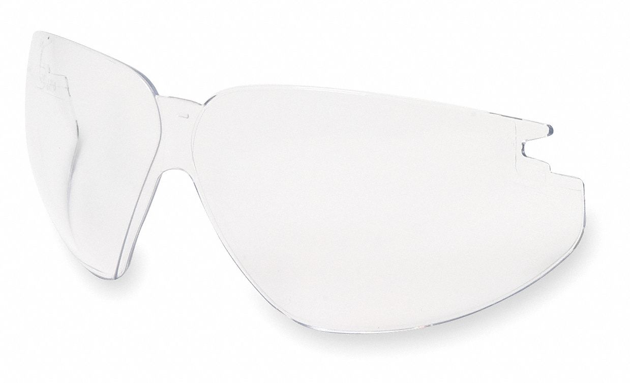 HONEYWELL UVEX Replacement Lens, AntiFog, Polycarbonate, Clear Lens