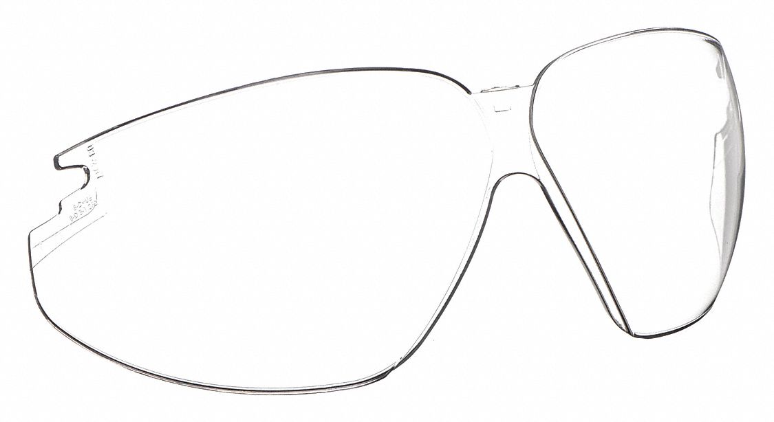 Replacement Lens: Clear, Anti-Fog/Scratch-Resistant, Compatible with Genesis® XC Series