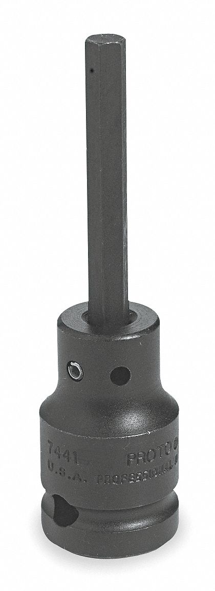 1FK55 - Impact Bit 1/2 x 3-1/4In 6pt Black Oxide