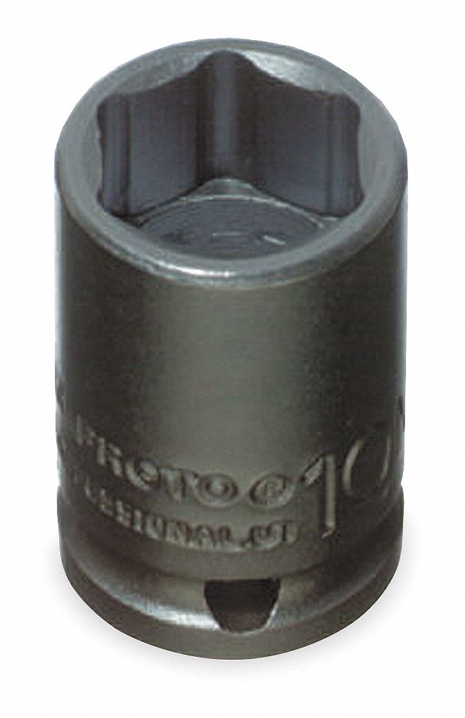 PROTO Impact Socket, Socket Size 6 mm, Socket Shape 6Point, Drive Type