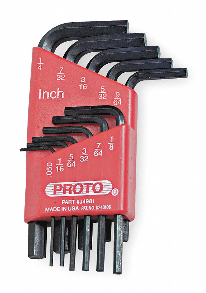 HEX KEY SET 11PCE