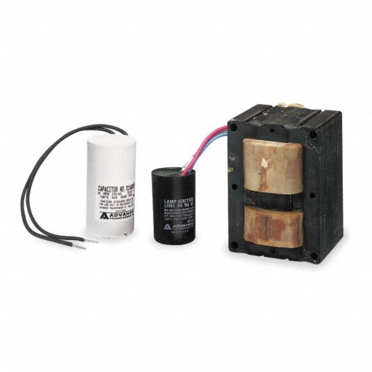 ADVANCE HID Ballast Kit 250 W Max. Bulb Watts, Pulse, 120/208/240/277/480V AC, ANSI Code S50