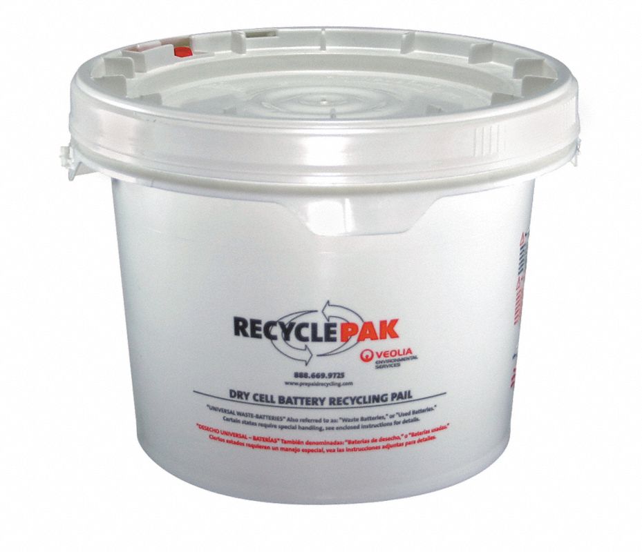RECYCLEPAK Kit de Reciclaje p/Baterias,12Px11An plg - 1FYF1 | SUPPLY ...