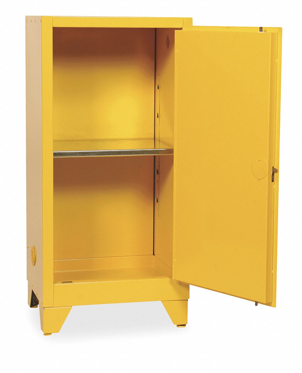EAGLE 16 gal. Flammable Manual Safety Door Type, 48