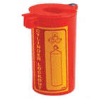 GAS CYLINDER LOCKOUT, FOR 3½ IN VALVE WHEEL DIA, FOR 1½ IN MAX VALVE STEM DIA