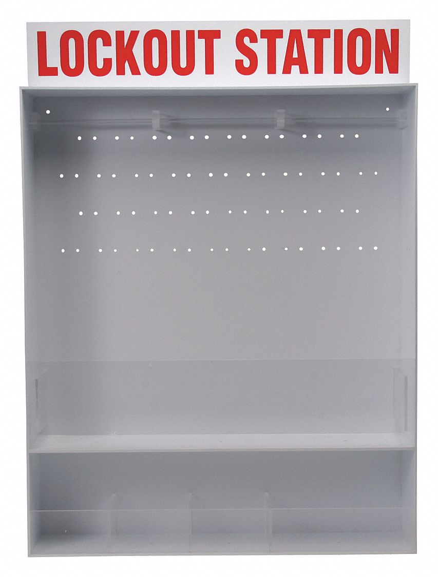 BRADY, Lockout Station, No Padlocks, Lockout Station - 1FYT9|50993 ...