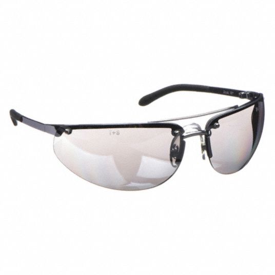 CONDOR, Gray Lens, Half-Frame, Safety Glasses - 1FYY9|1FYY9 - Grainger