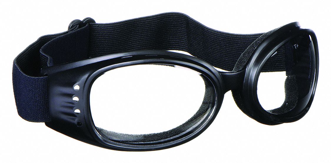 IMPACT RESISTANT GOGGLES, AVIATOR, NYLON/PC, ANTI-SCRATCH, UV, UNIVERSAL, DIRECT