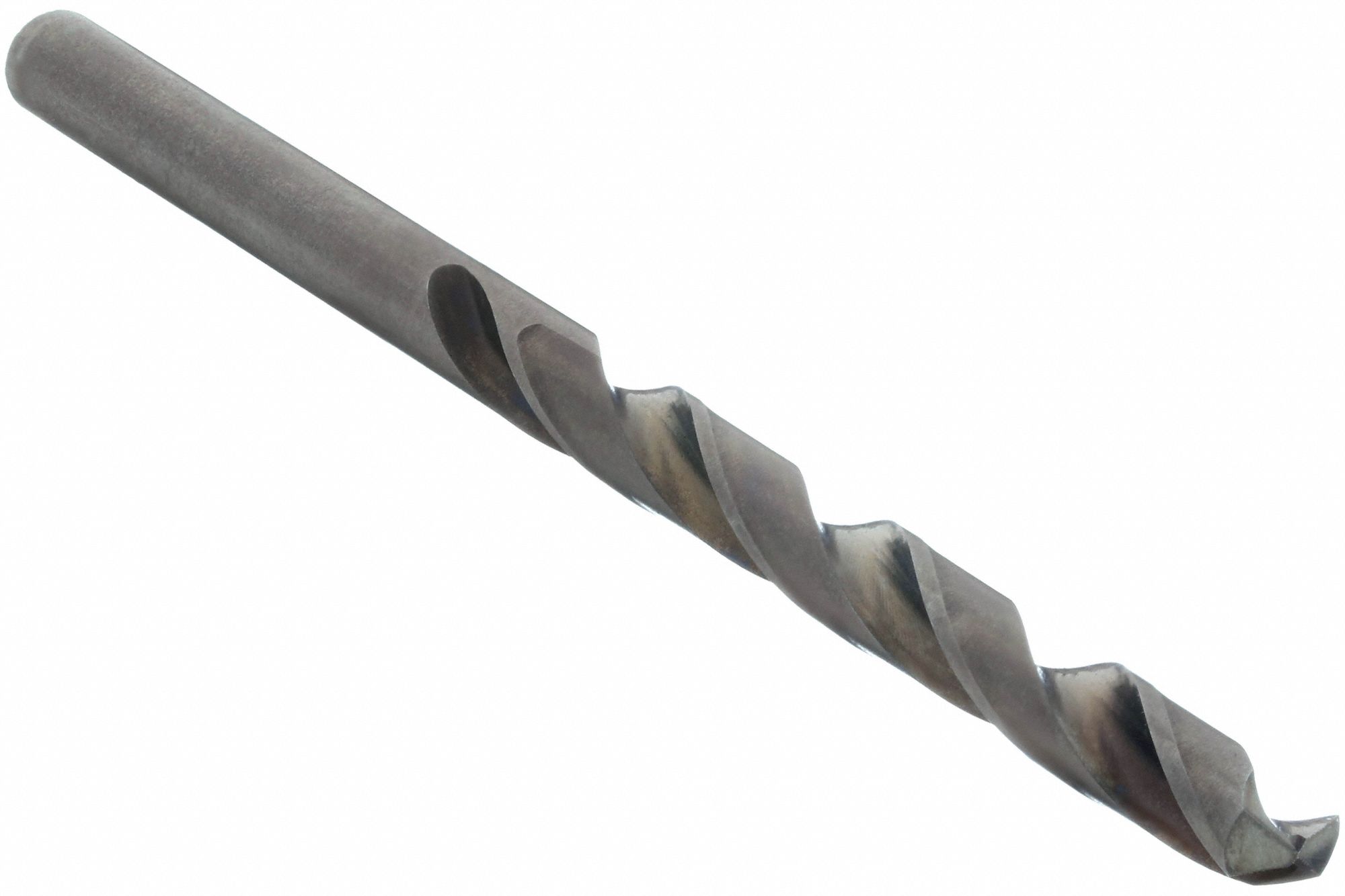 JOBBER LENGTH DRILL BIT, K DRILL BIT SIZE, 2-15/16 IN FLUTE L, 4¼ IN LENGTH, HSS