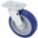 DEBRIS-RESISTANT STANDARD PLATE CASTER, 3 IN WHEEL DIA, 175 LB, SWIVEL CASTER, FIRM