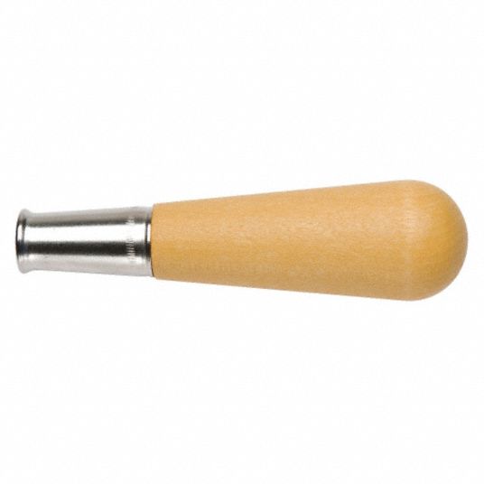 Nicholson File Handle Contoured Wood Push On 4 7 8 In Overall Lg For 8 In 9 In 10 In 12 In File Lg 1g4 n Grainger