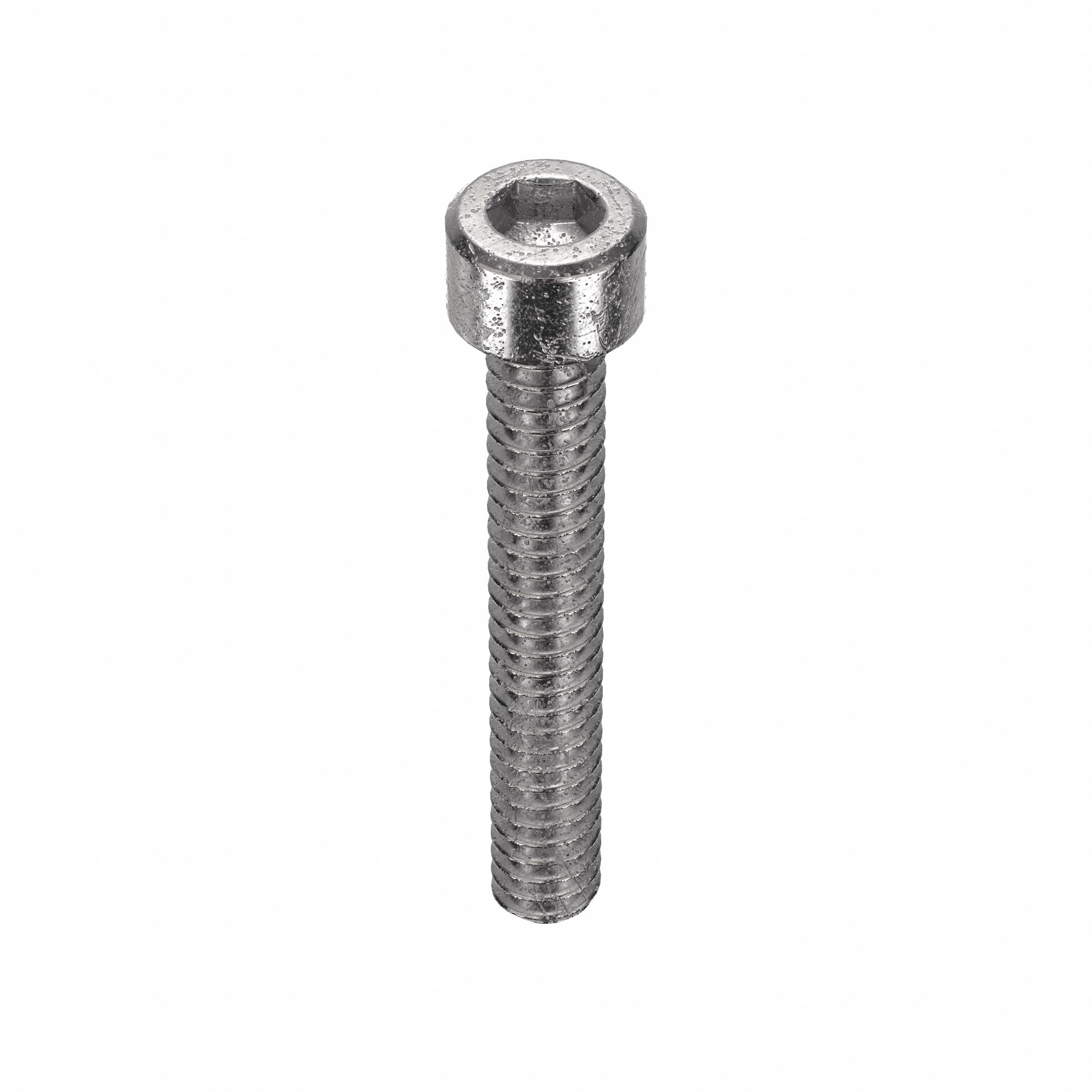 Socket Head Cap Screw: #4-40 Thread Size, 3/4 in Lg, Std, Plain, Stainless Steel, 18-8