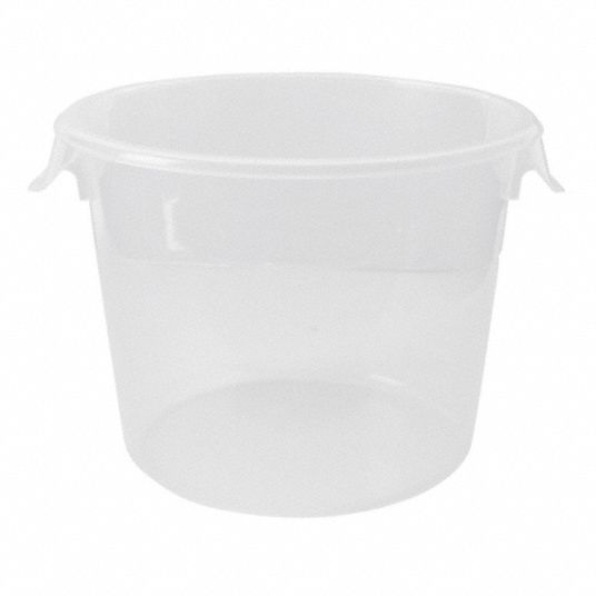 Rubbermaid Storage Tote Clear 6qt