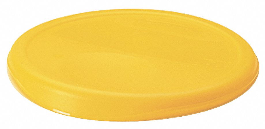 ROUND STORAGE CONTAINER LID,YELLOW