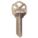 KEY BLANK,BRASS,TYPE KW1,PK 10