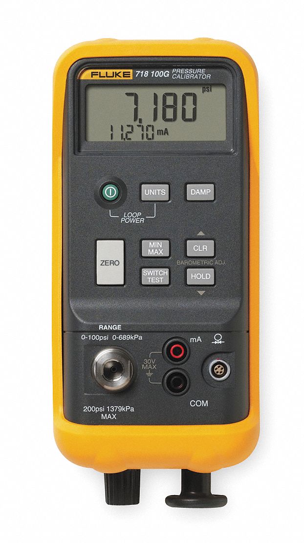 HANDHELD PRESSURE CALIBRATOR,24V DC