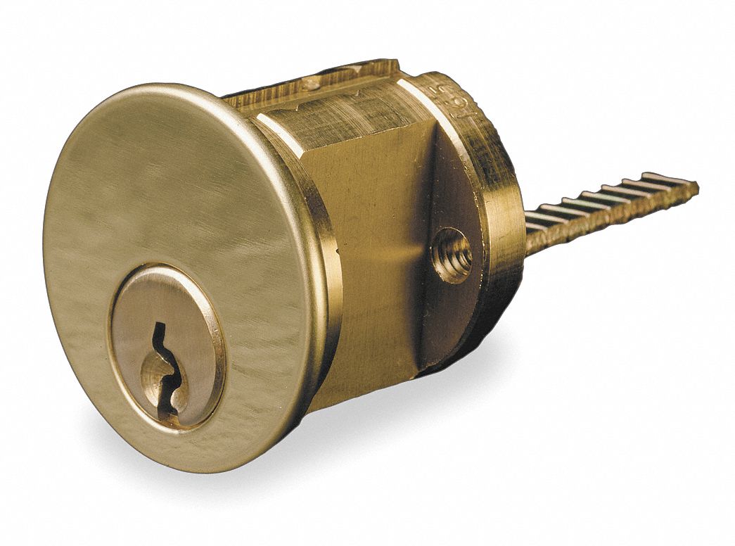 BRASS CYLINDER,CHROME,PK 2