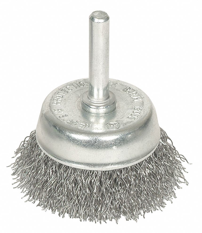 1GBL6 - Crimped Cup Brush 1 3/4 Dia 0.0118 Wire