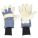 LEATHER GLOVES, L (9), PREMIUM COWHIDE, FULL FINGER, KNIT CUFF, WING THUMB