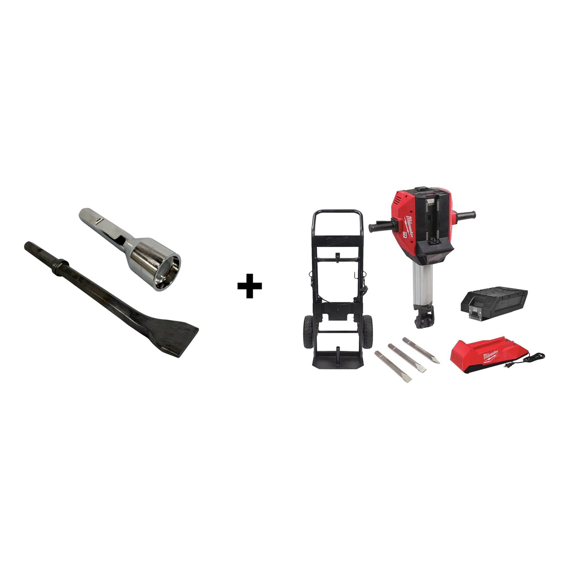 Break Hammer w/ Tamper and Spike Driver