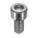 SOCKET HEAD CAP SCREW, #0-80 THREAD, ⅛ IN L, STANDARD, PLAIN, 18-8 STAINLESS STEEL, 100 PK
