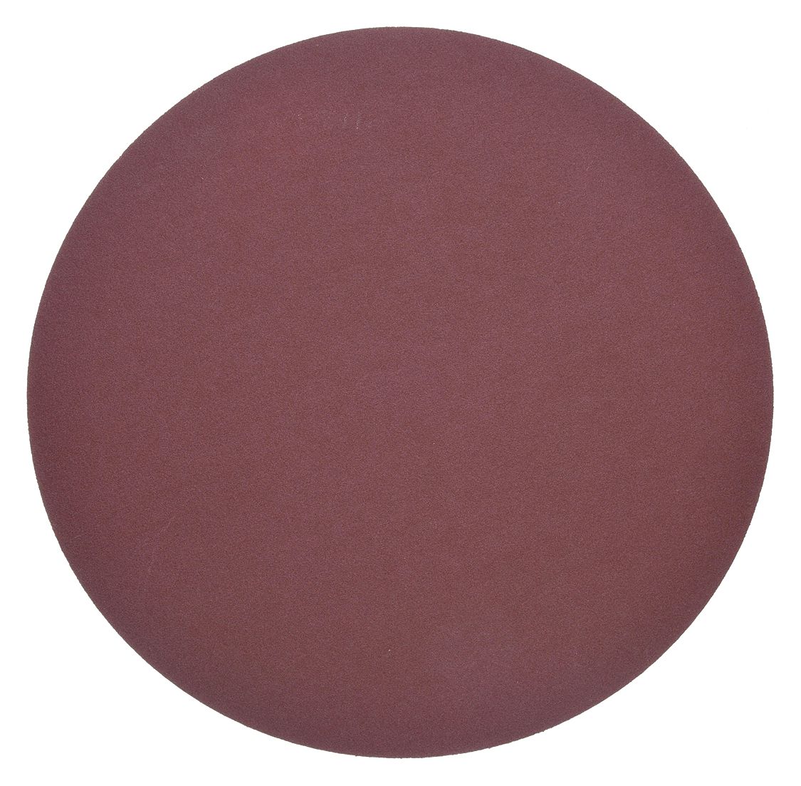 PSA Sanding Disc: 12 in Dia, Non-Vacuum, Aluminum Oxide, 180 Grit, X Wt Cloth, AO, 180