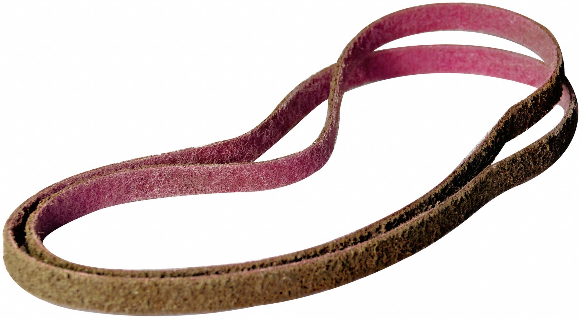 Surface-Conditioning Belt: 1/2 in W x 18 in L, Aluminum Oxide, Coarse, Nylon Backing